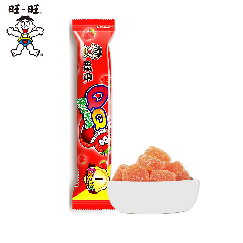 旺旺qq果汁软糖38g*3 旺旺食品糖果