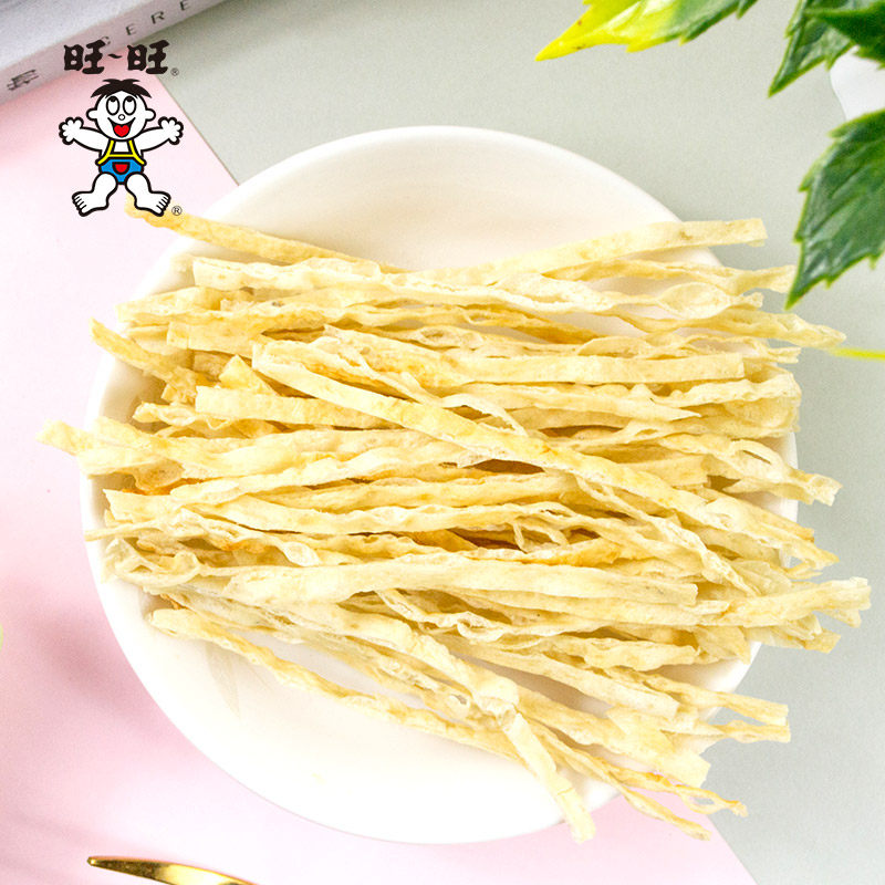 旺旺无聊派香丝38g原味海味鳕鱼 旺旺食品即食鱼零食