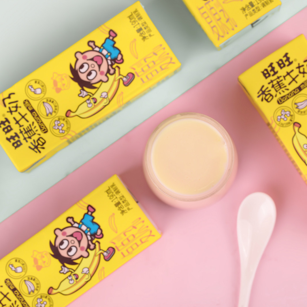 旺旺190ml*12香蕉牛奶 旺旺食品含乳饮料