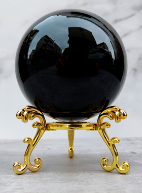 源头好货-纯手工彩色水晶球摆件