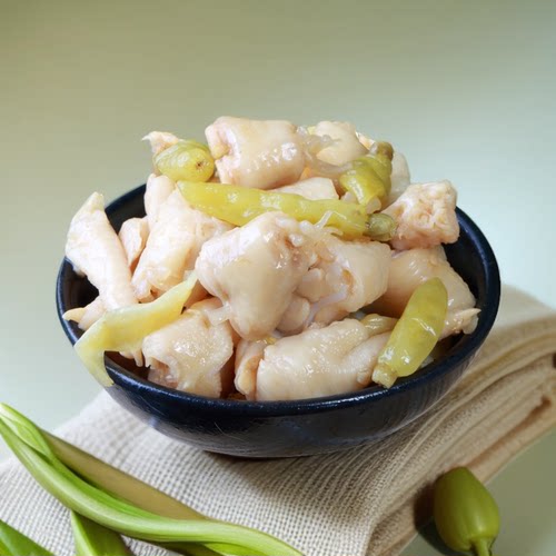味焰山椒鸡肘500g泡椒鸡肘散装独立真空小包装泡椒鸡腿鸡肉零食 - 图2