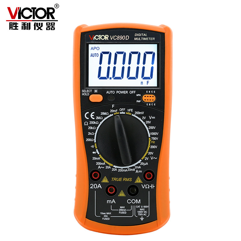 vc890d 胜利万用表