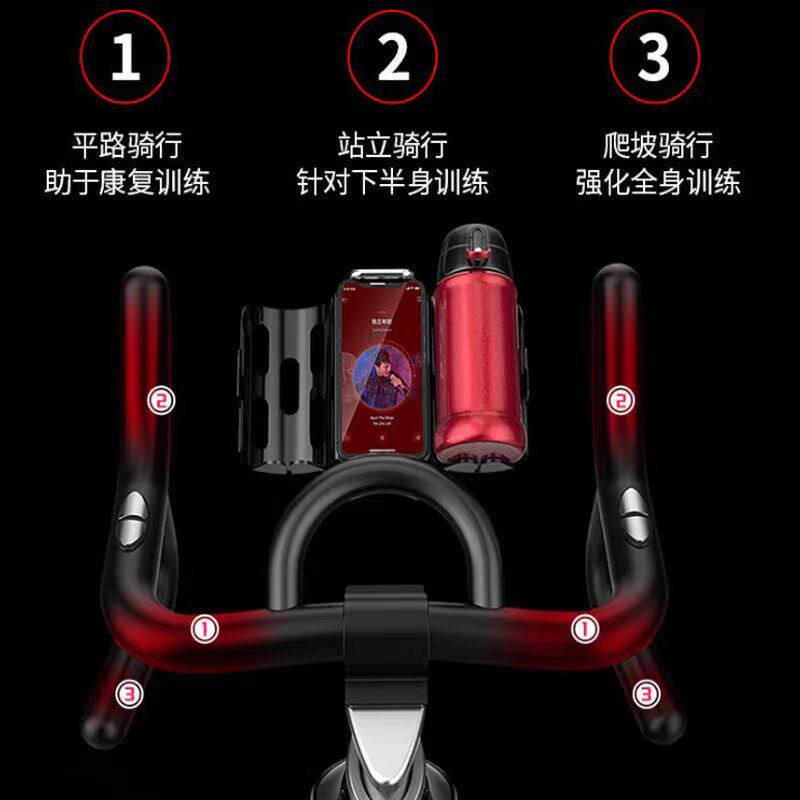 Spin bike home small silent indoor gym