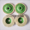 Wool wheel polishing wheel polishing disc 4 inches special polishing wheel for angle grinder mirror polishing wheel