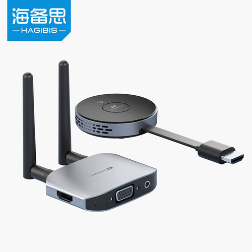 海备思无线投屏器同屏电脑HDMI高清传输连接电视投影仪显示点对点 - 图0