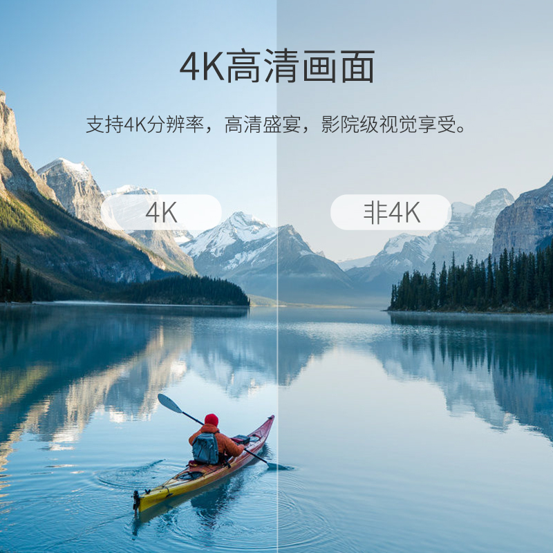 海备思无线投屏器+有线同屏器手机连接电视机4k高清hdmi/vga适用苹果投影仪视频传输转换安卓华为小米同频-图2