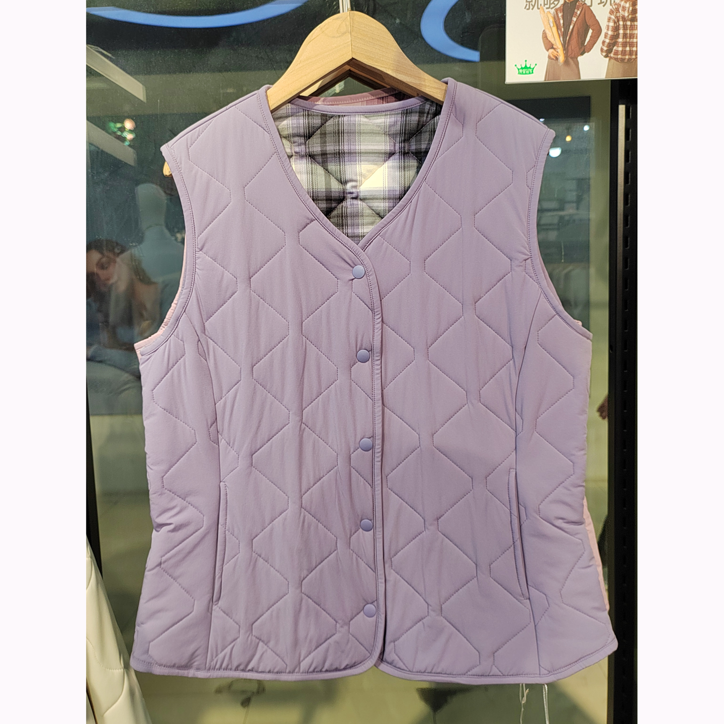 好彩2025女款格格搭羊毛三防保暖背心加绒加厚内搭打底衫坎肩上衣,淘宝优惠券,粉丝福利购,淘宝优惠卷