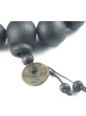 厂家供应黑桃木平安手珠手链手饰手串直播活动礼品赠品