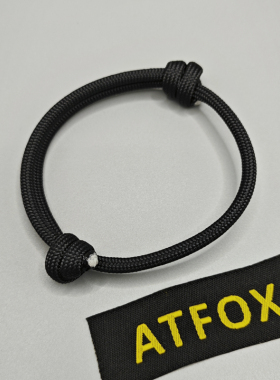 ATFOX原创极简户外小众手编手环
