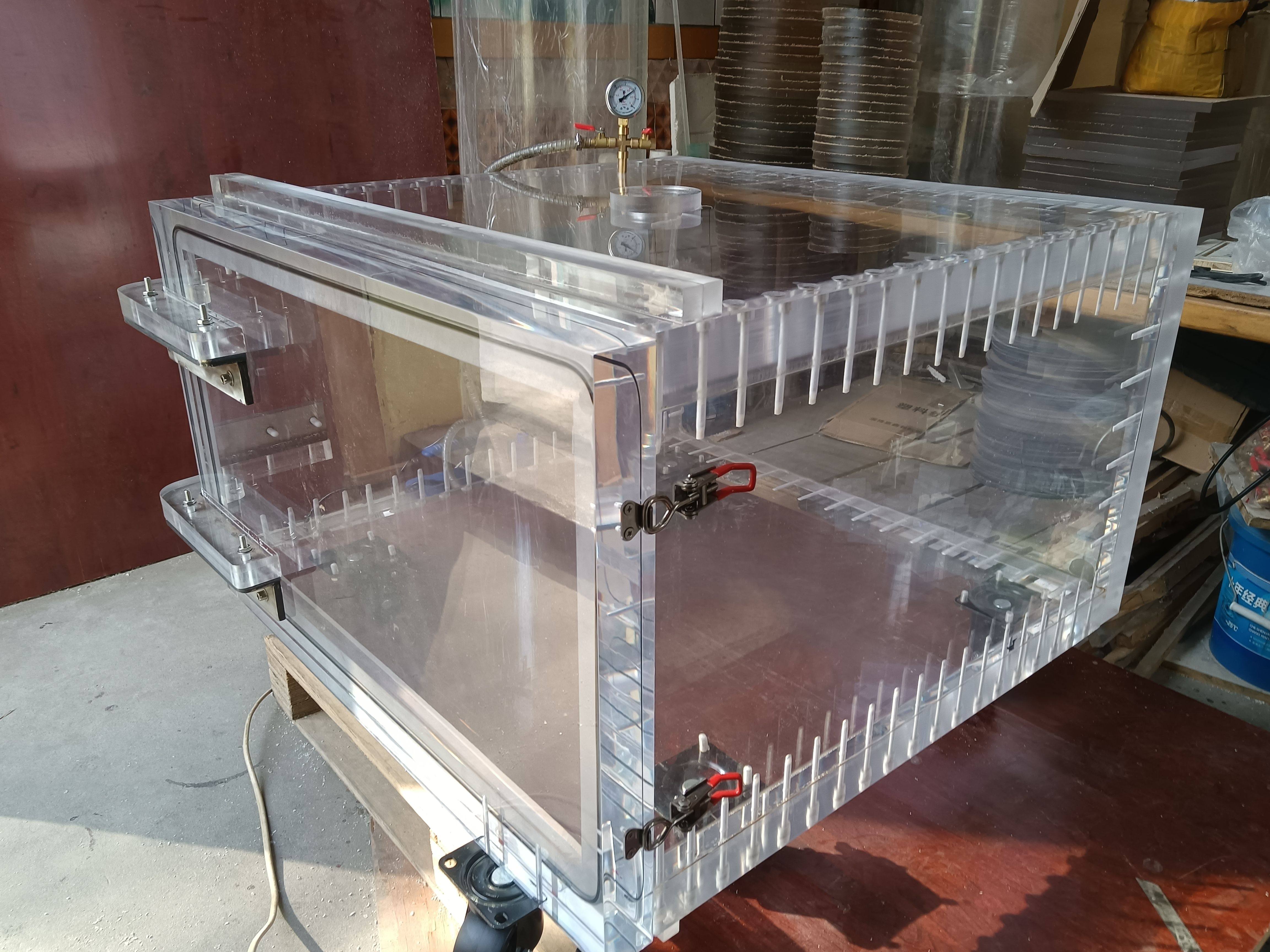 大型亚克力真空箱透明抽真空消泡桶真空桶干燥箱有机玻璃实验箱,淘宝优惠券,粉丝福利购,淘宝优惠卷