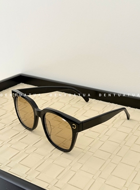 DENTUATUA 都市潮流通行证！26ss 字母猫眼遮阳太阳眼镜墨镜 男女