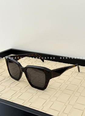 DENTUATUA 韩剧女主的心动开关！26ss 字母方框太阳眼镜墨镜 男女