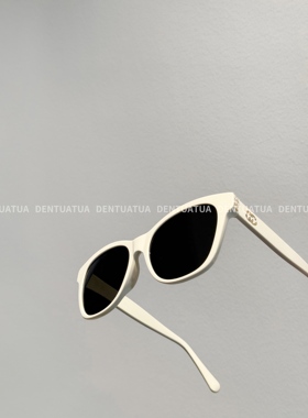DENTUATUA 焊在脸上！25ss 经典防紫外线显瘦墨镜太阳眼镜女