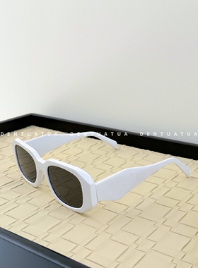 DENTUATUA 红毯的极简锋芒！26ss 多边形切割框太阳眼镜墨镜 男女