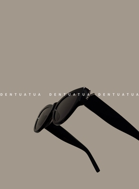 DENTUATUA “旅途节拍器”！25FW 金属扣猫眼墨镜太阳眼镜 男女款