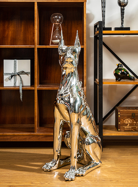 玻璃钢落地摆件简约客厅