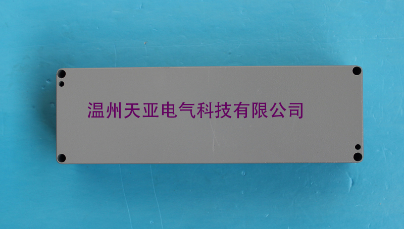 250*80*64铸铝防水盒 铝防水盒 室外接线盒过线盒端子盒   铝合金 - 图1