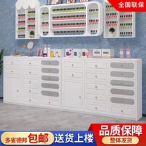 Spot Nail Polish Ground Cabinet Chia Oil Glue Display Cabinet Storage Cabinet Dwarf Cabinet Ground Beauty Chia Store Lockers Wall Cabinet Side Cabinet