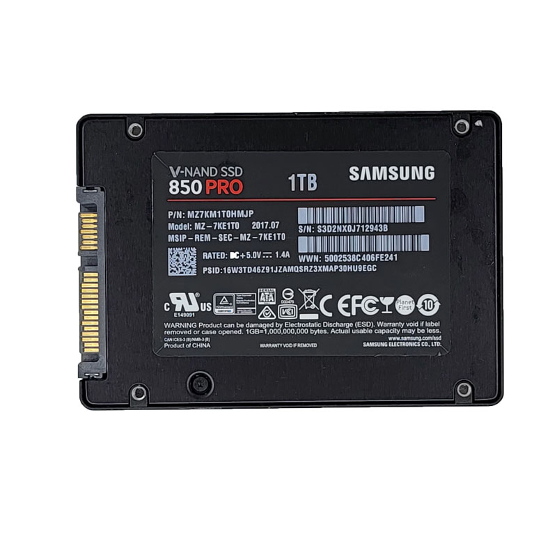 Samsung/三星 850pro 1T SATA MLC颗粒固态硬盘代替860PRO 870EVO - 图3