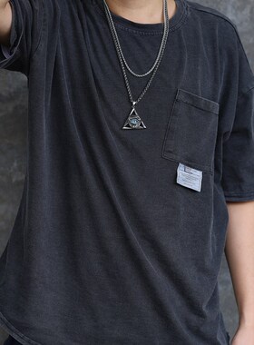 朋克风ins男士欧美长款挂链