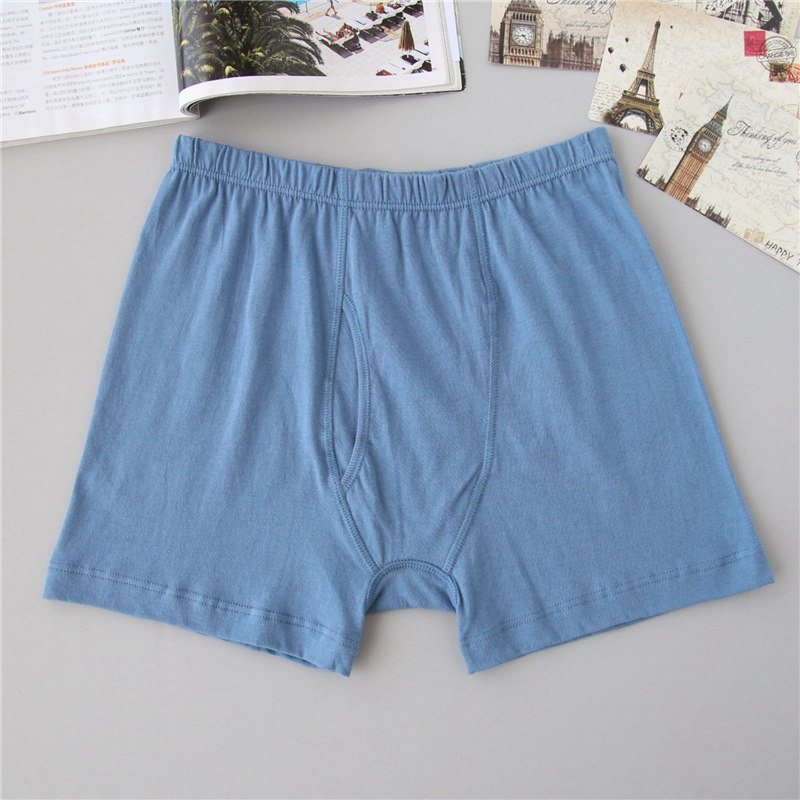 AB内衣正品中老年全棉抗菌短裤男士高腰宽松大码纯棉平角内裤0982,淘宝优惠券,粉丝福利购,淘宝优惠卷