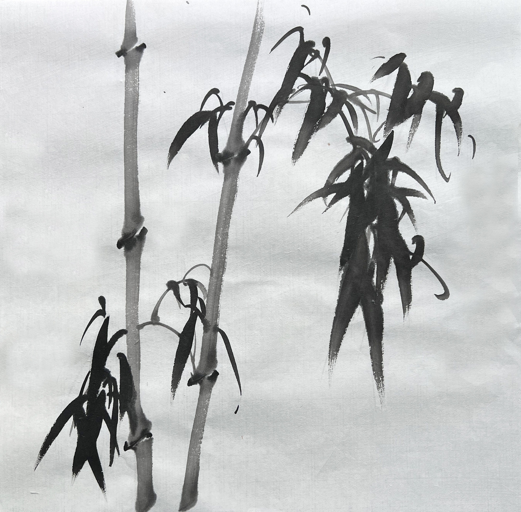 水墨画竹子国画定制四尺八开无款纯手绘花鸟画宣纸画芯新中式墙画,淘宝优惠券,粉丝福利购,淘宝优惠卷