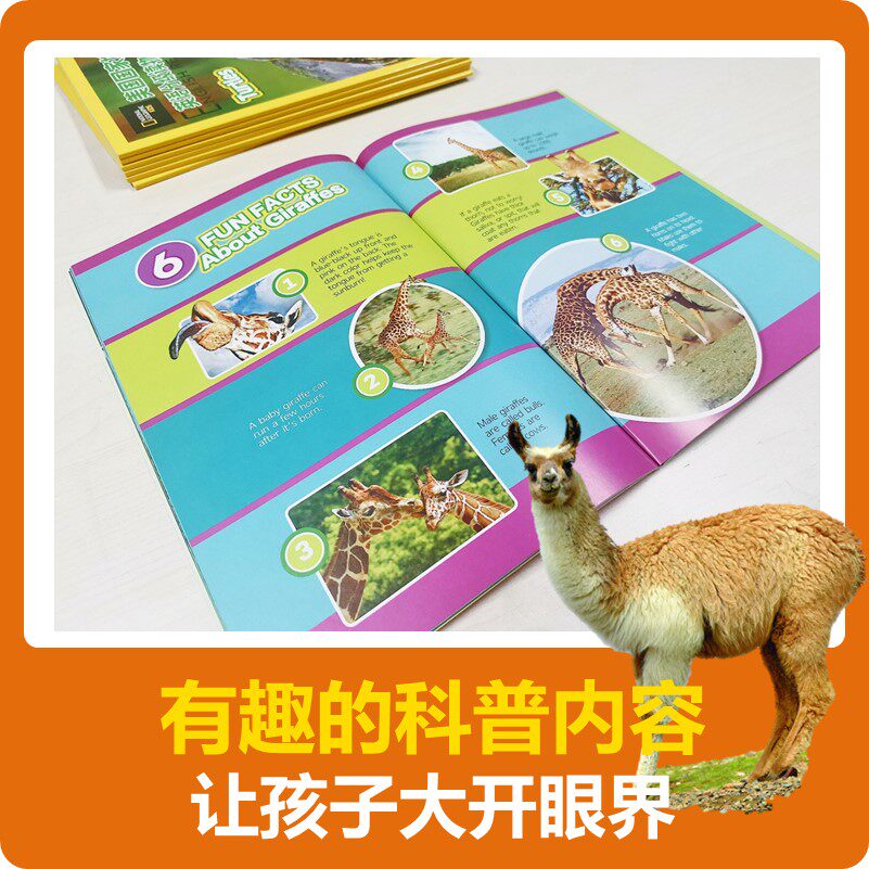 【点读版】美国国家地理英语分级读物第2级全套30册 儿童英语分级阅读第一级ket单词训练营 点读笔英语词汇语法通用小学课外书籍