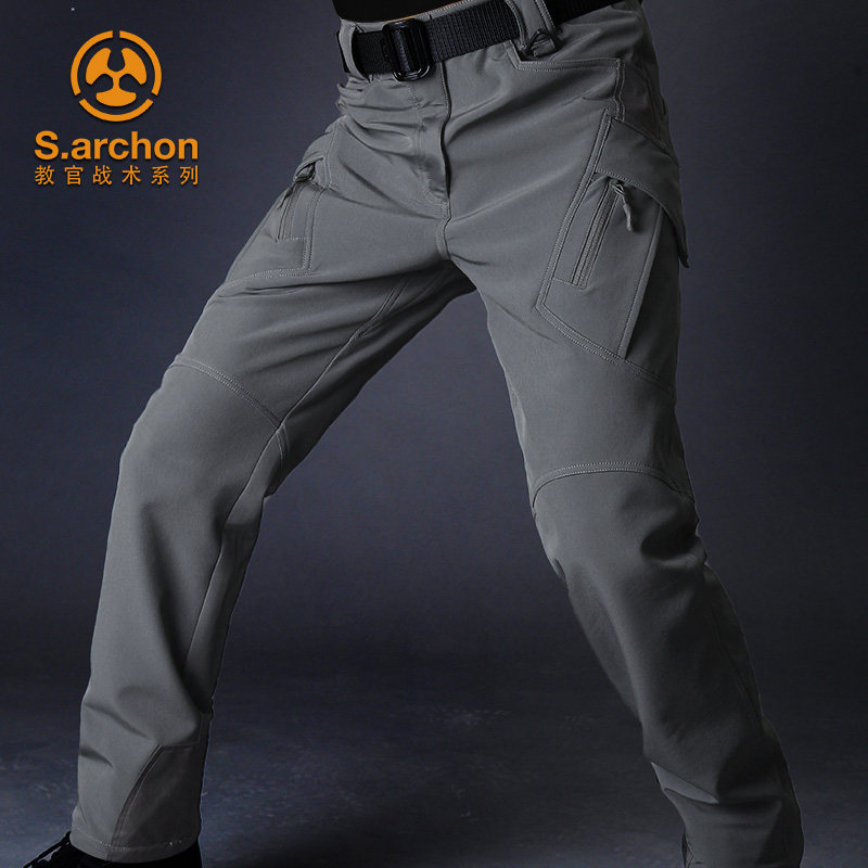 昂垦冬季IX9教官战术长裤男修身加绒保暖耐磨军迷作训户外工装裤,淘宝优惠券,粉丝福利购,淘宝优惠卷