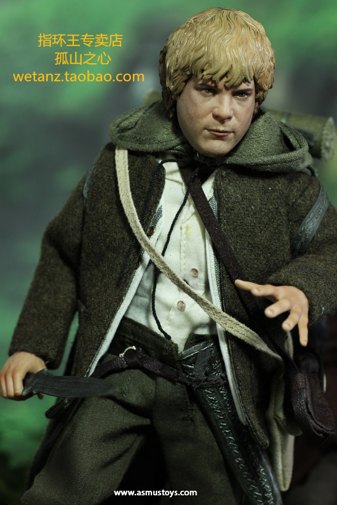 Asmus Toys 1/6霍比特人魔戒指环王山姆詹吉 Samwise兵人-图2