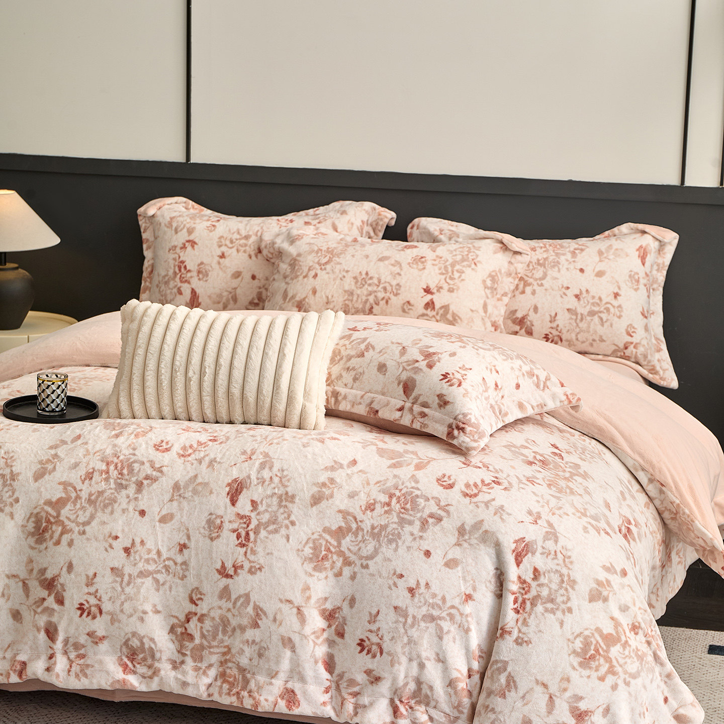 金太阳秋冬加厚艾能绒四件套保暖牛奶绒法兰绒艾能纤维床上用品