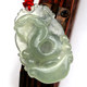 Jade A grade zodiac snake jade pendant for men and women