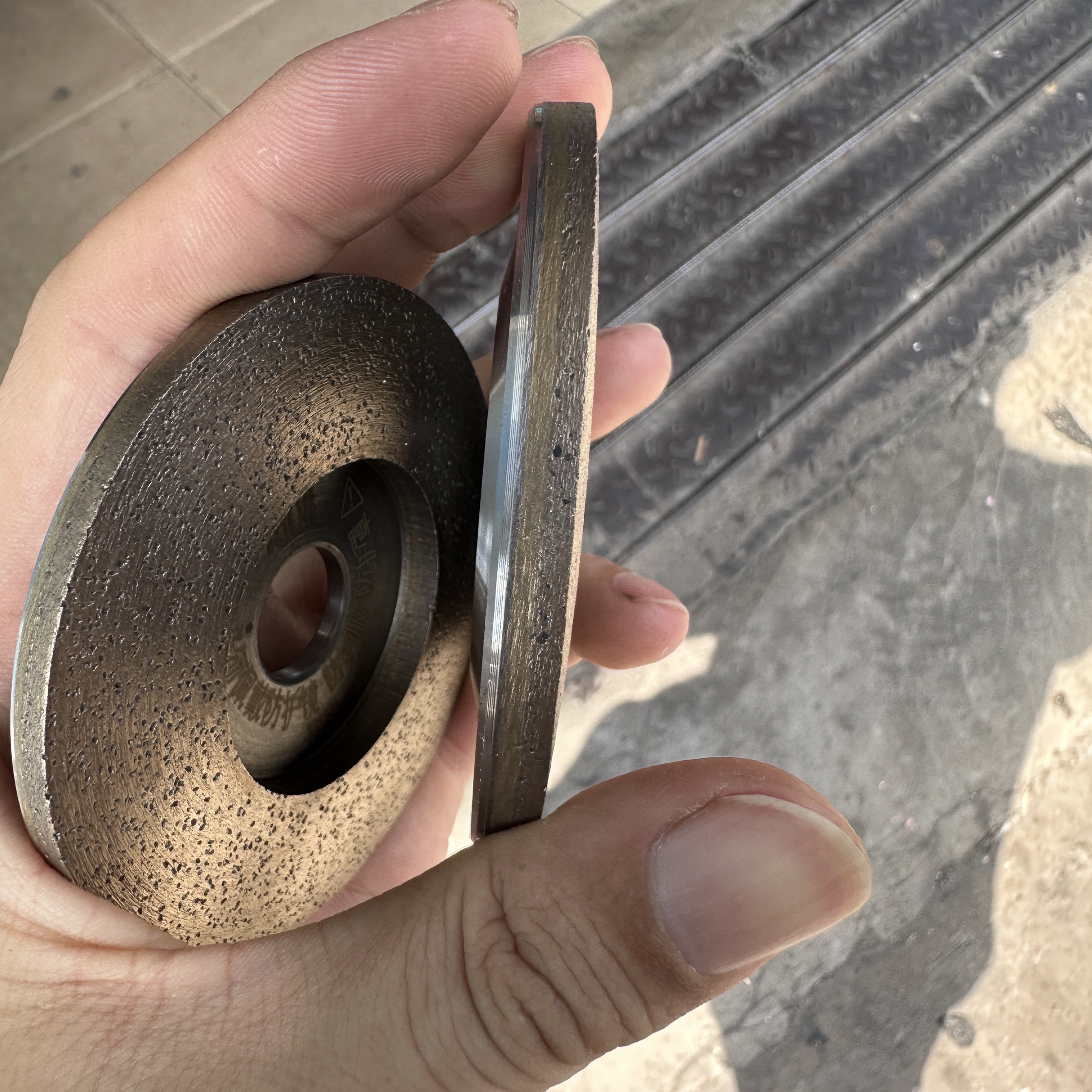 进口材质玻璃烧结磨片金刚石瓷砖岩板粗磨砂轮片石材磨轮磨边锋利,淘宝优惠券,粉丝福利购,淘宝优惠卷