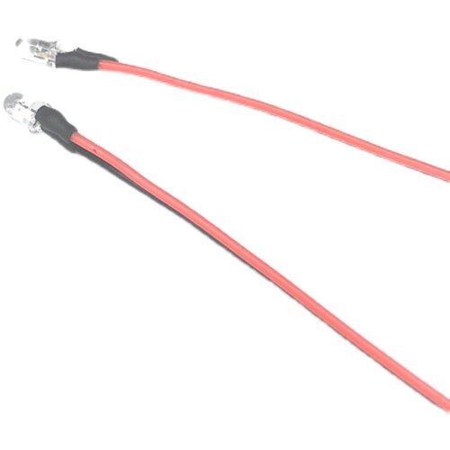 莽牛g500联动灯组车灯改装顽皮龙D12模型车高亮LED灯珠5MM3MM灯线 - 图3