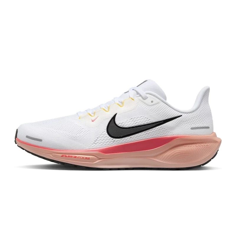 耐克/Nike Air Zoom Pegasus 41 白橙男款低帮复古跑鞋IB6656-108,淘宝优惠券,粉丝福利购,淘宝优惠卷