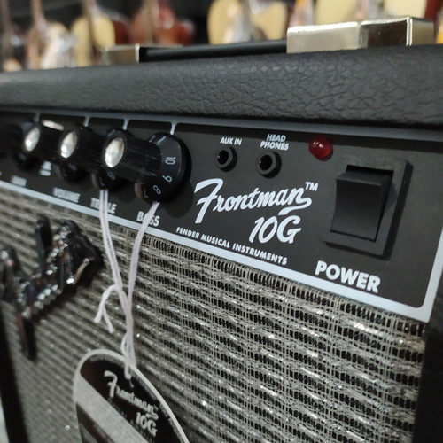 디스토션이 있는 Fender Frontman 10G/20G 트랜지스터 홈 일렉트릭 기타 스피커