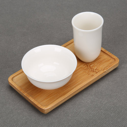 乌龙茶茶具套装/茶艺培训套装整套茶具/玉瓷纯白功夫茶具22件套装 - 图2