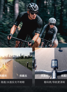 近视专用骑行套镜可戴眼镜男款