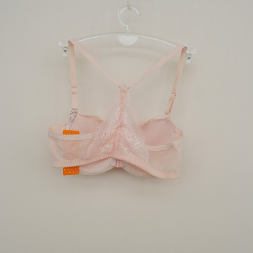 安系列70B正品断码3/4女蕾丝花边前扣性感文胸EF0937淡粉 - 图3