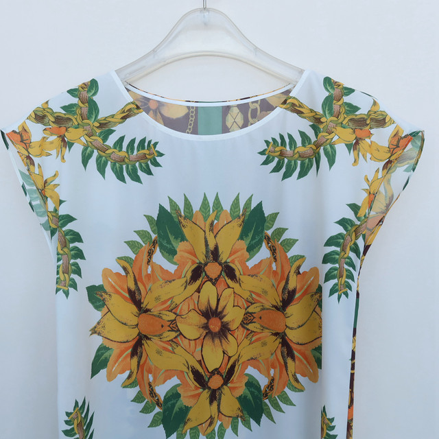 Aigtaote/S counter off-size straight pullover shirt