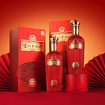 泸州老窖老酒坊红耀52度500ml*2瓶礼盒装[329元优惠券]-寻折猪