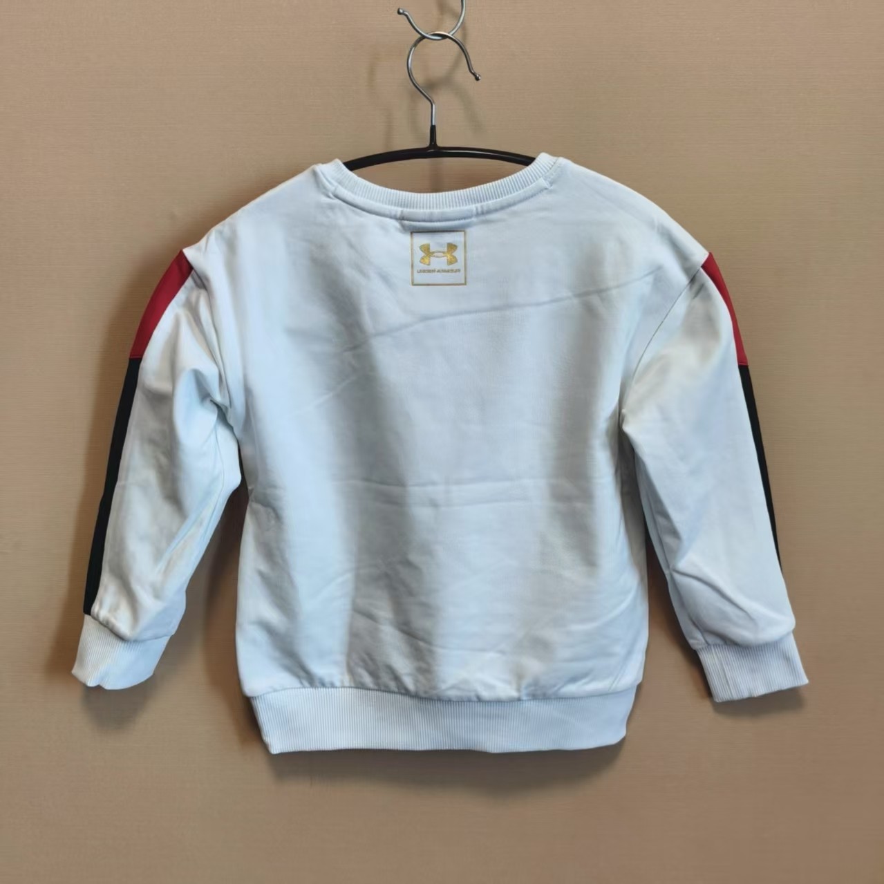 安德玛童装男童春秋季圆领套头卫衣新年款针织运动上衣 断码处理,淘宝优惠券,粉丝福利购,淘宝优惠卷