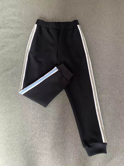 Natural waist casual sports pants with velvet and thickening