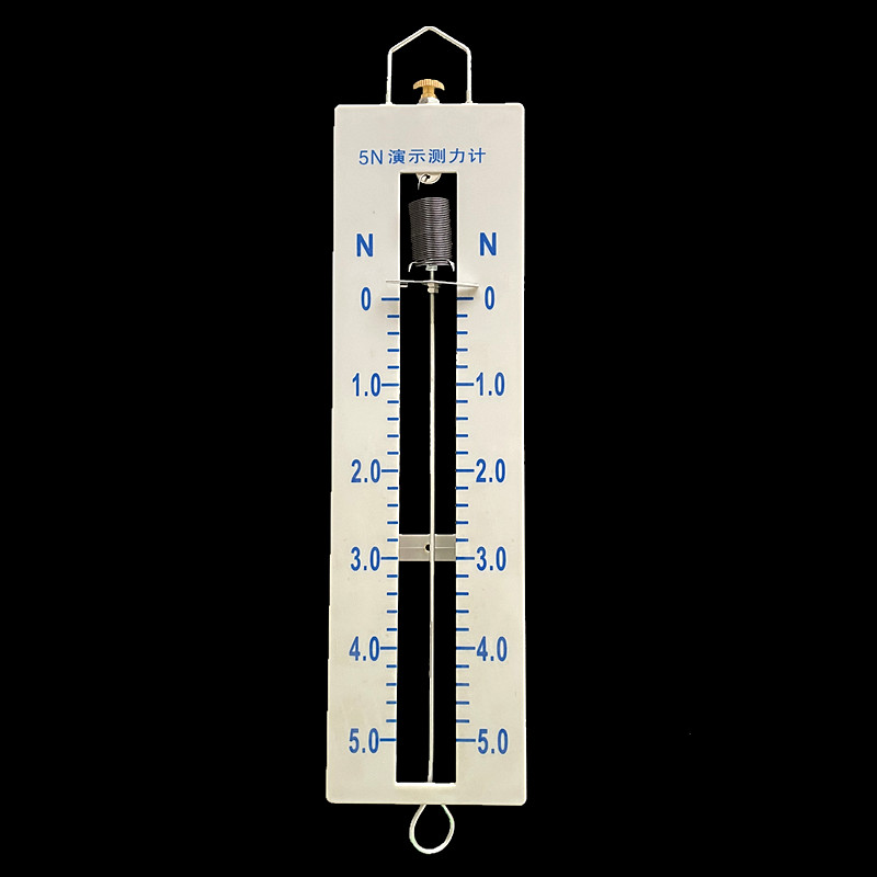 大号塑料演示测力计 2N 5N  弹簧测力计  物理实验器材 教学仪器 - 图2