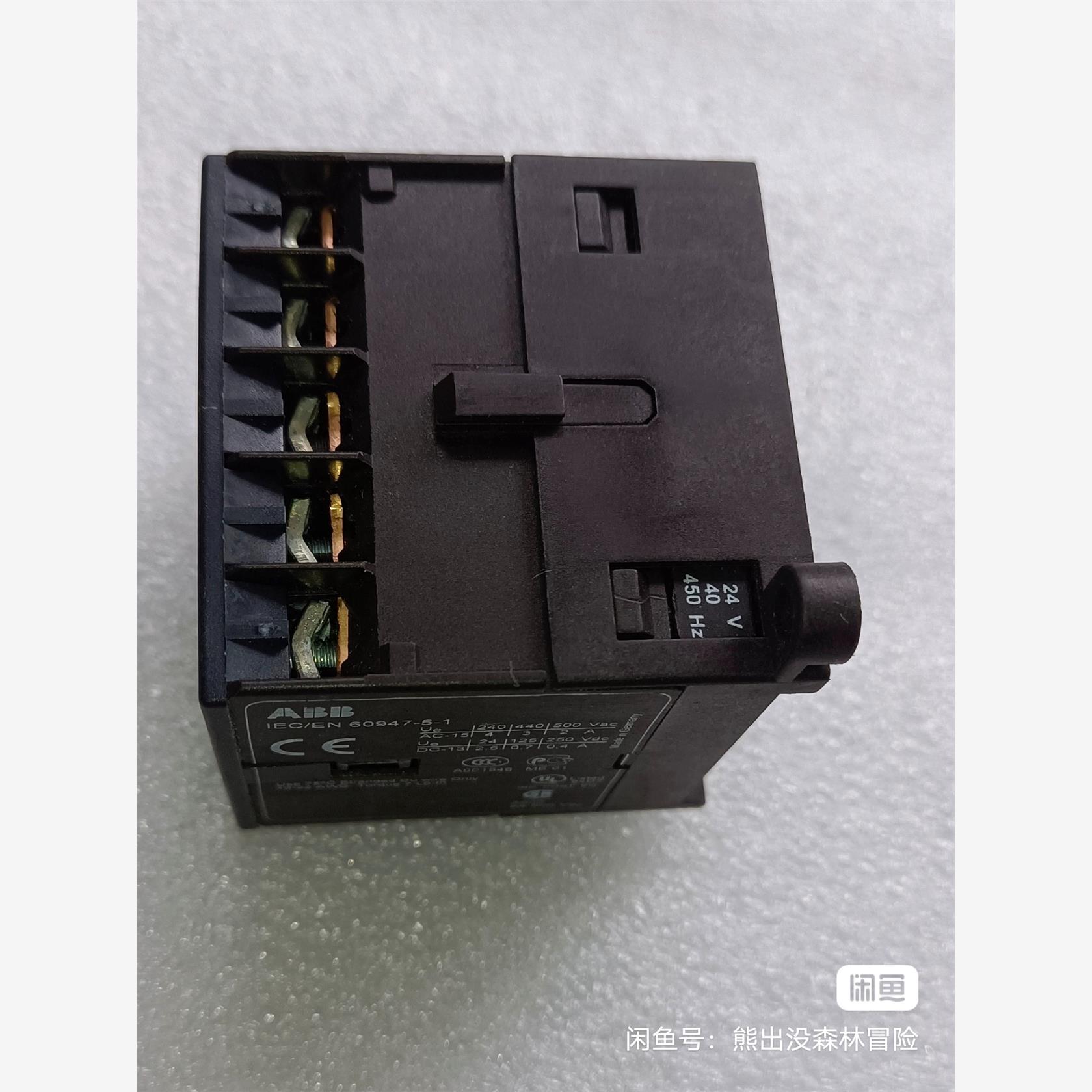 ABB原装正品直流中间继电器K6-22Z AC24V 有7个议价 - 图1