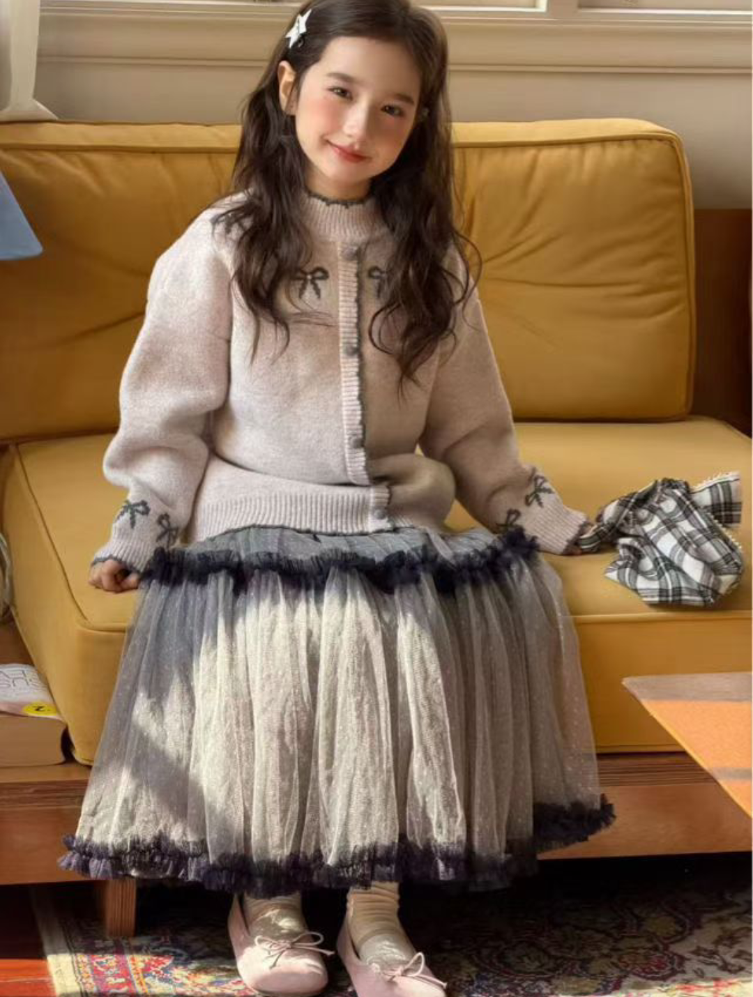 女童加绒毛衣冬装2025新款洋气儿童加厚一体绒打底衫半高领上衣,淘宝优惠券,粉丝福利购,淘宝优惠卷