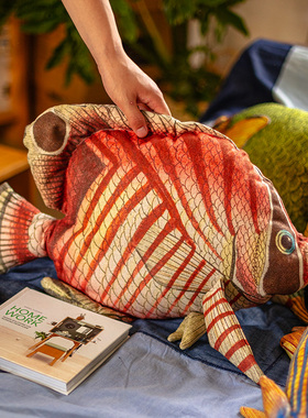 抱枕沙发仿真鱼掬涵可爱