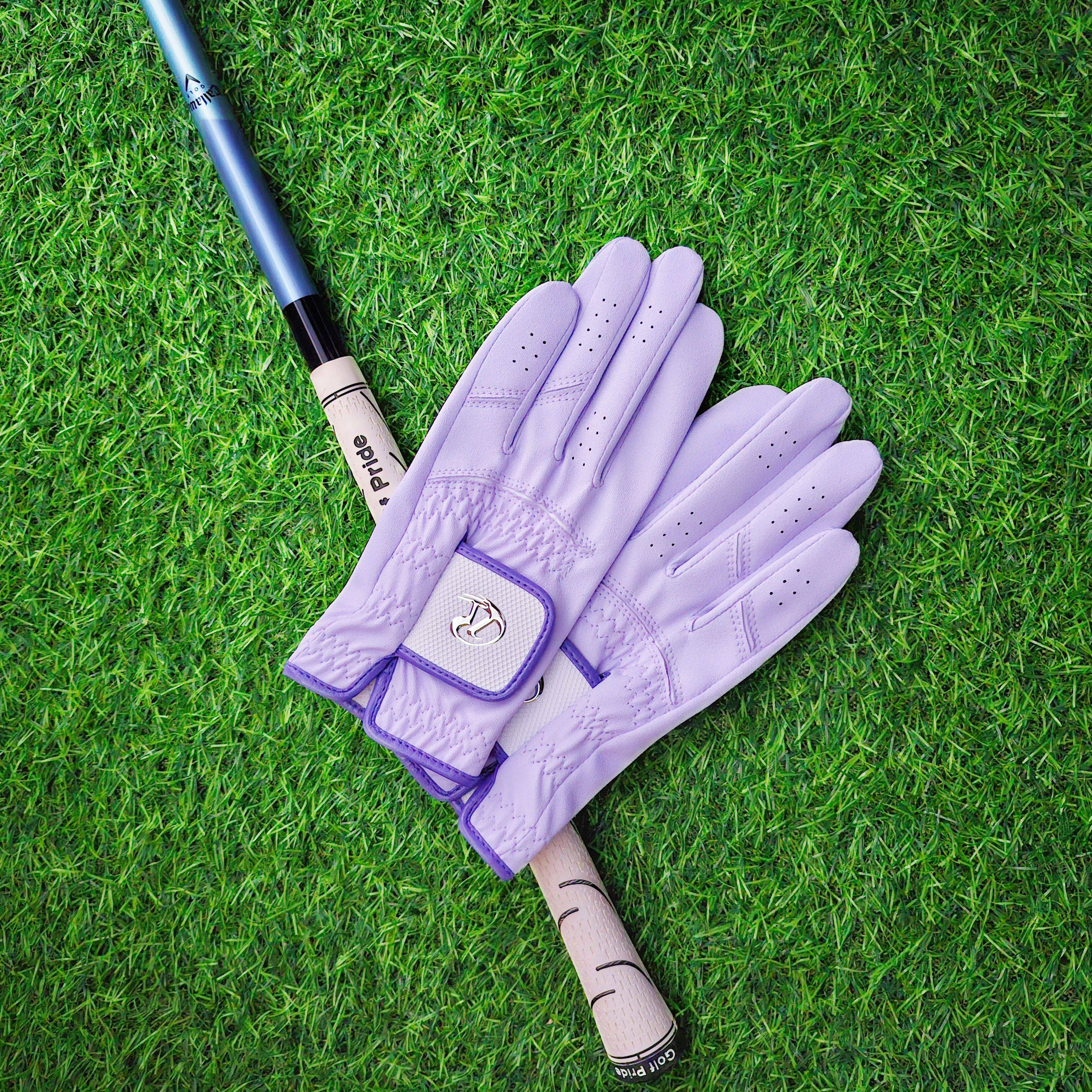 高尔夫手套女士防滑耐磨透气舒适双手进口超纤可触屏秋季纳米布,淘宝优惠券,粉丝福利购,淘宝优惠卷