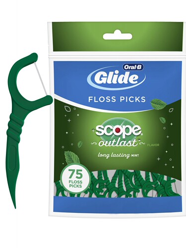 oralb欧乐比欧乐b牙线glide扁牙线棒薄荷线超细剔正品牙签味便携 - 图3