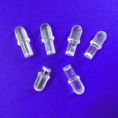 圆头导光柱 贴片导光柱5mm  PLP5系列透明LED导光柱 导光柱PLG-D - 图1