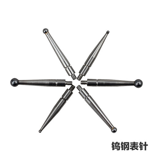 杠杆百分表测量头千分表测头小较表针杠杆表测针红宝石钨钢白钢针 - 图2